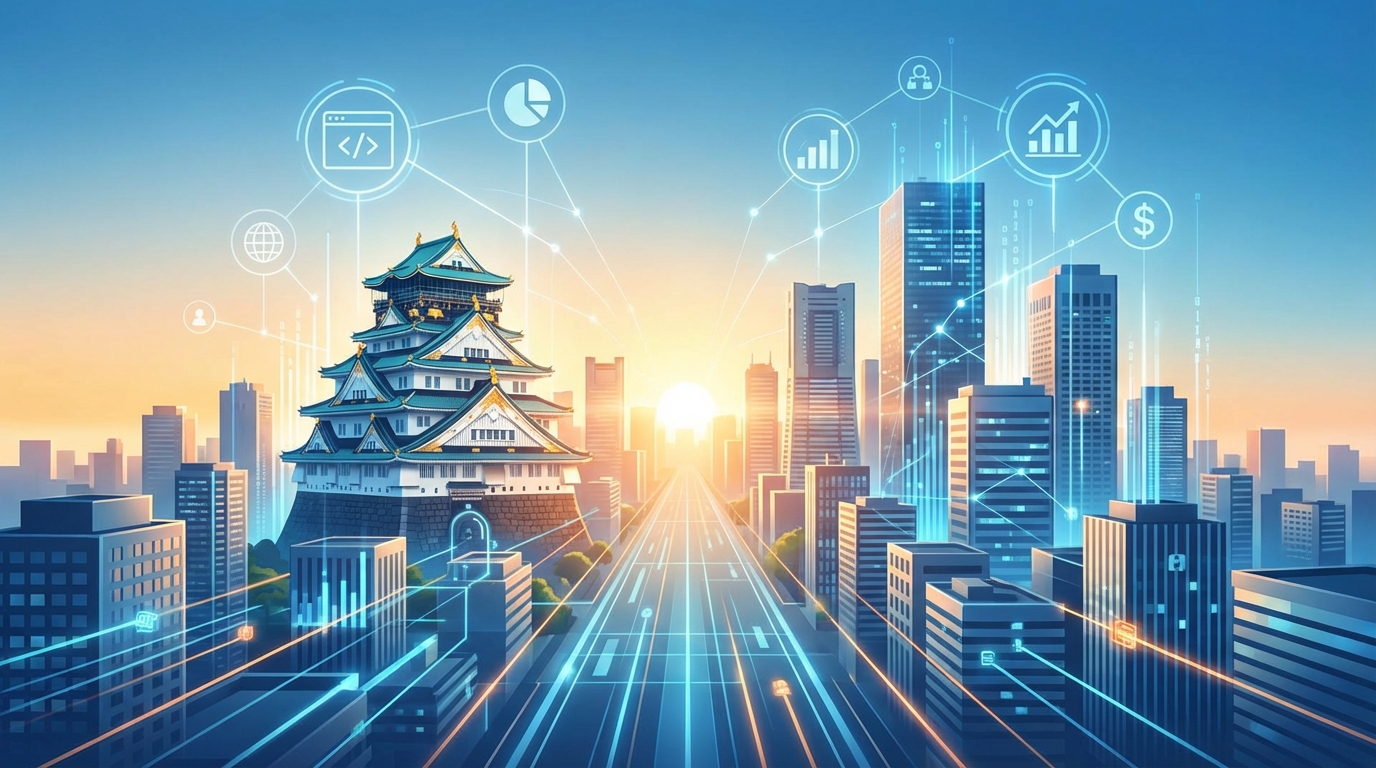 大阪エリアでホームページ制作が重要な理由とは?地域特化のWeb戦略