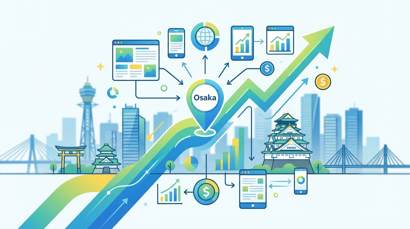 大阪におけるホームページ制作の費用相場【目的・規模別】