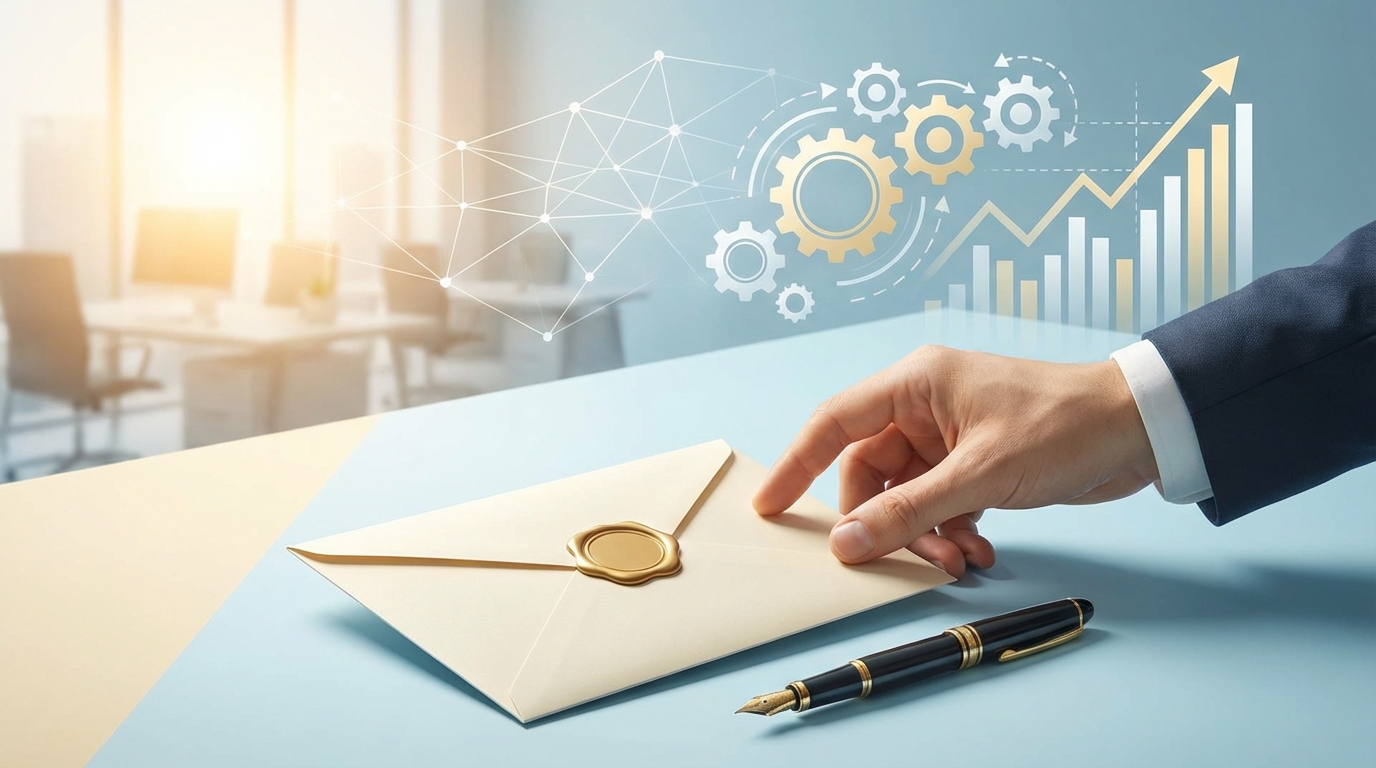 具体的なアプローチ手法1:決裁者へ届く「手紙(レター)マーケティング」