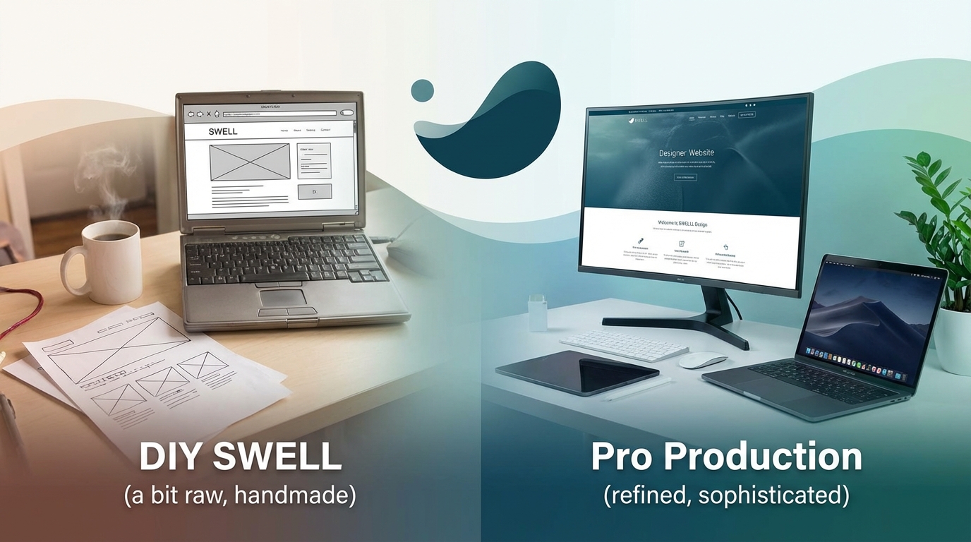1. 【視覚的検証】自作SWELLとプロ制作の「見た目」はここまで違う