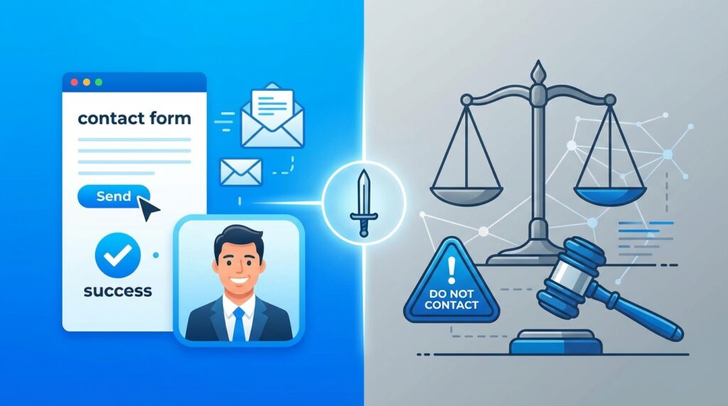 フォーム営業は違法？迷惑と言われないための法律知識とトラブル回避の「反面教師」ガイド